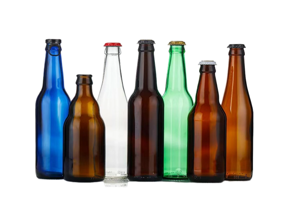 زجاجات البيرة