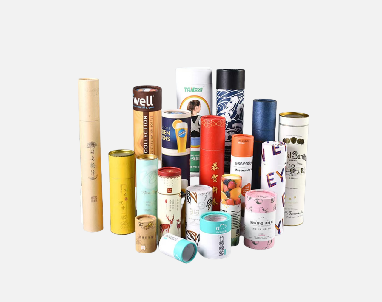 تغليف الأنابيب الورقية