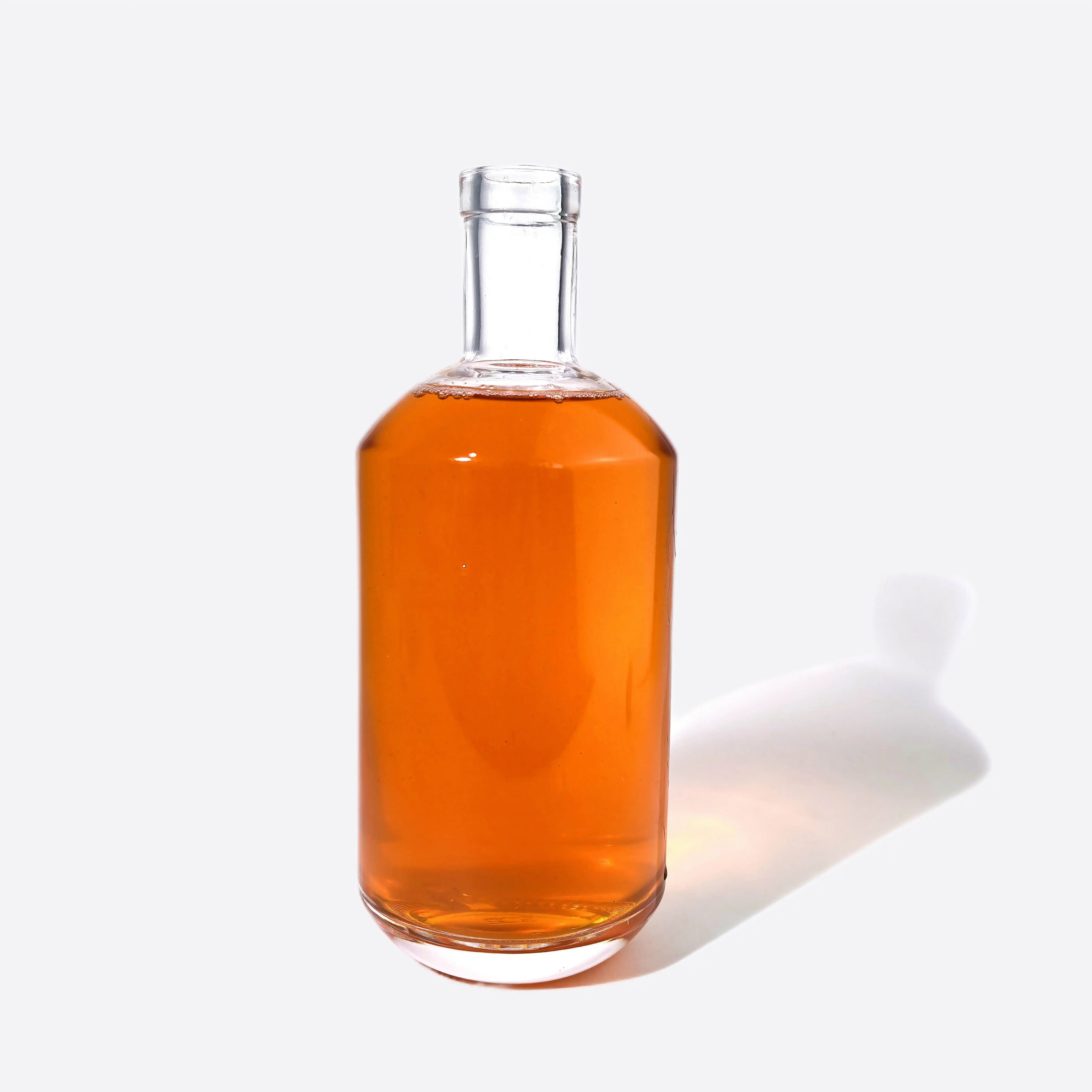 زجاجة زجاجية 750مل زجاجة تكيلا زجاجة ميسكال زجاجة ويسكي